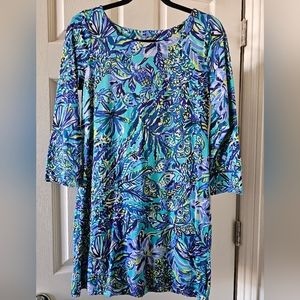 Lily Pulitzer dress 100% pima cotton, Size SMALL